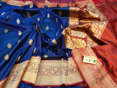 Pure banarasi handloom katan silk sarees (30)