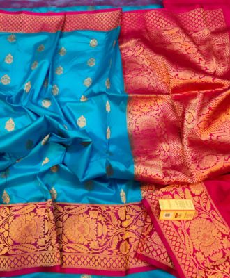 Pure banarasi handloom katan silk sarees (33)
