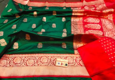 Pure banarasi handloom katan silk sarees (40)