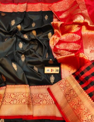 Pure banarasi handloom katan silk sarees (41)