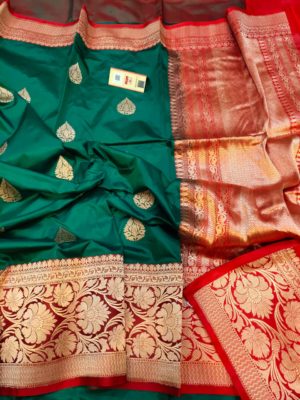 Pure banarasi handloom katan silk sarees (43)