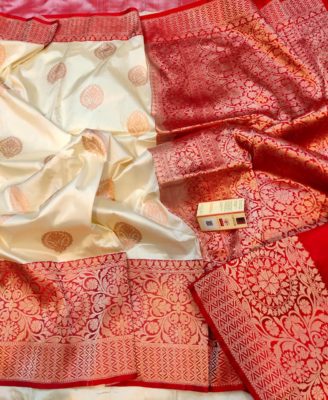 Pure banarasi handloom katan silk sarees (48)