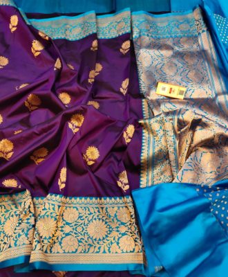 Pure banarasi handloom katan silk sarees (8)