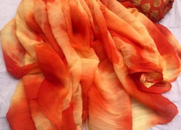 Pure chiffon shibori sarees (6)