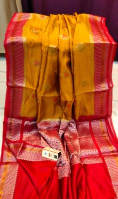 Pure handloom banarasi chiniya silk sarees (29)