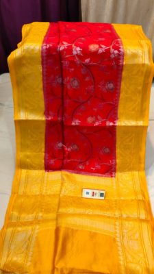 Pure handloom banarasi chiniya silk sarees (5)