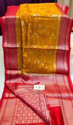Pure handloom banarasi chiniya silk sarees (6)