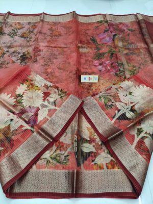 Pure handloom banarasi organza silk sarees (2)