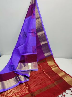 Pure handloom double wrap kanchi silk sarees (12)