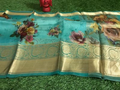 Pure handloom kanchi kora by kora sarees (1)