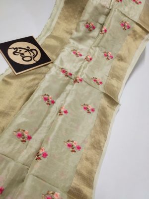 Pure moonga silk with kanchi border (3)
