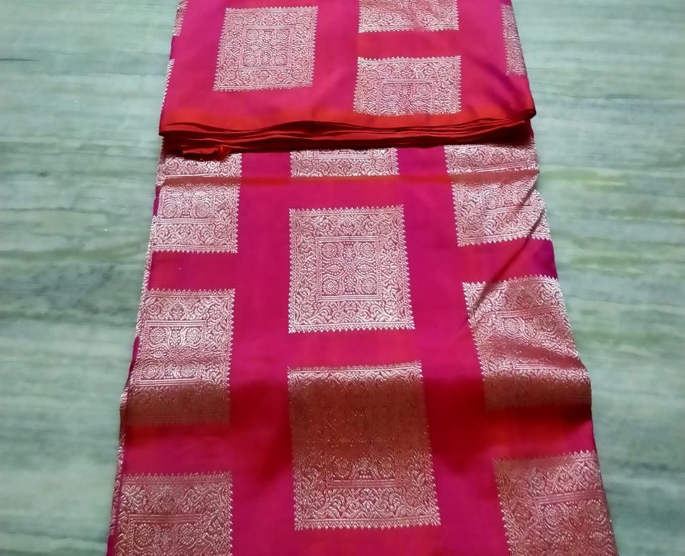 Pure silk sarees collection with blouse (11)