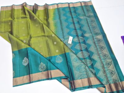 Pure soft silk korvai border sarees (2)