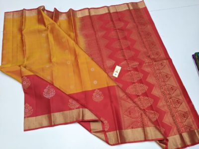 Pure soft silk korvai border sarees (3)