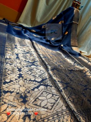 Pure zari linen handloom sarees (20)