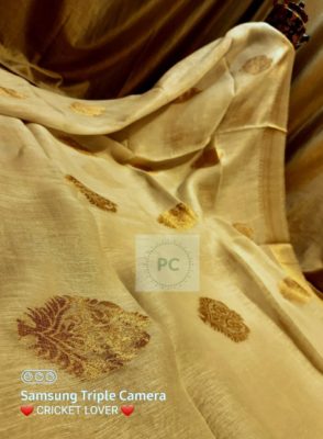 Pure zari linen handloom sarees (4)