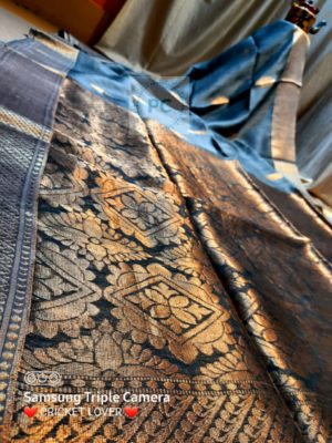 Pure zari linen handloom sarees (6)