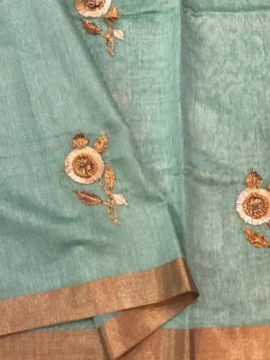 Very soft lite weight tissue khadi silk sarees (14)