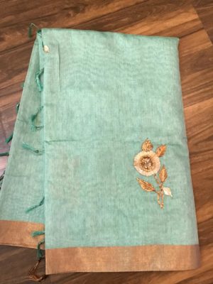 Very soft lite weight tissue khadi silk sarees (9)