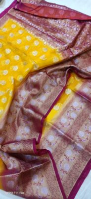 Exclusive Collection Of Kora Silk Sarees With Blouse (2)