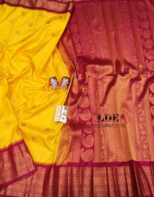 Latest Pure Gadwal Silk Sarees With Blouse (3)