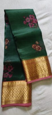 Latest Pure Organza Sarees With Printed Design (22)