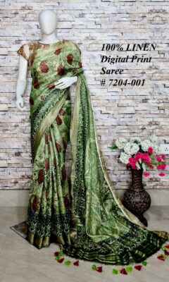 Pure Linen By Linen With Floral Designs (2)