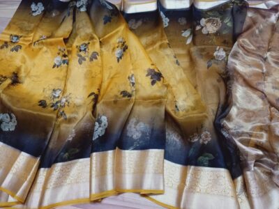 Banarasi Pure Handwoven Kora Silk (12)