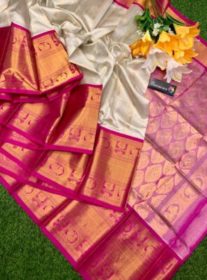 Handloom Kuppadam Tissue Silk Sarees (4)