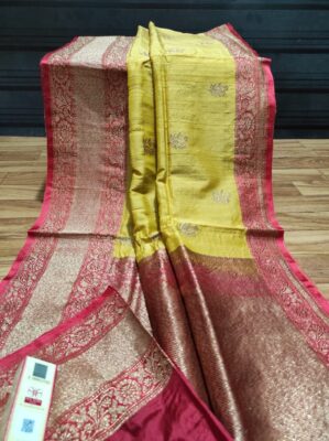 Handloom Tussar Silk With Silkmark (3)