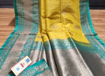 Handloom Tussar Silk With Silkmark (5)