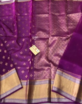 Latest Organza Sarees With Price (16)