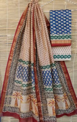 Maheshwari Silk Dress Materials With Price (20)