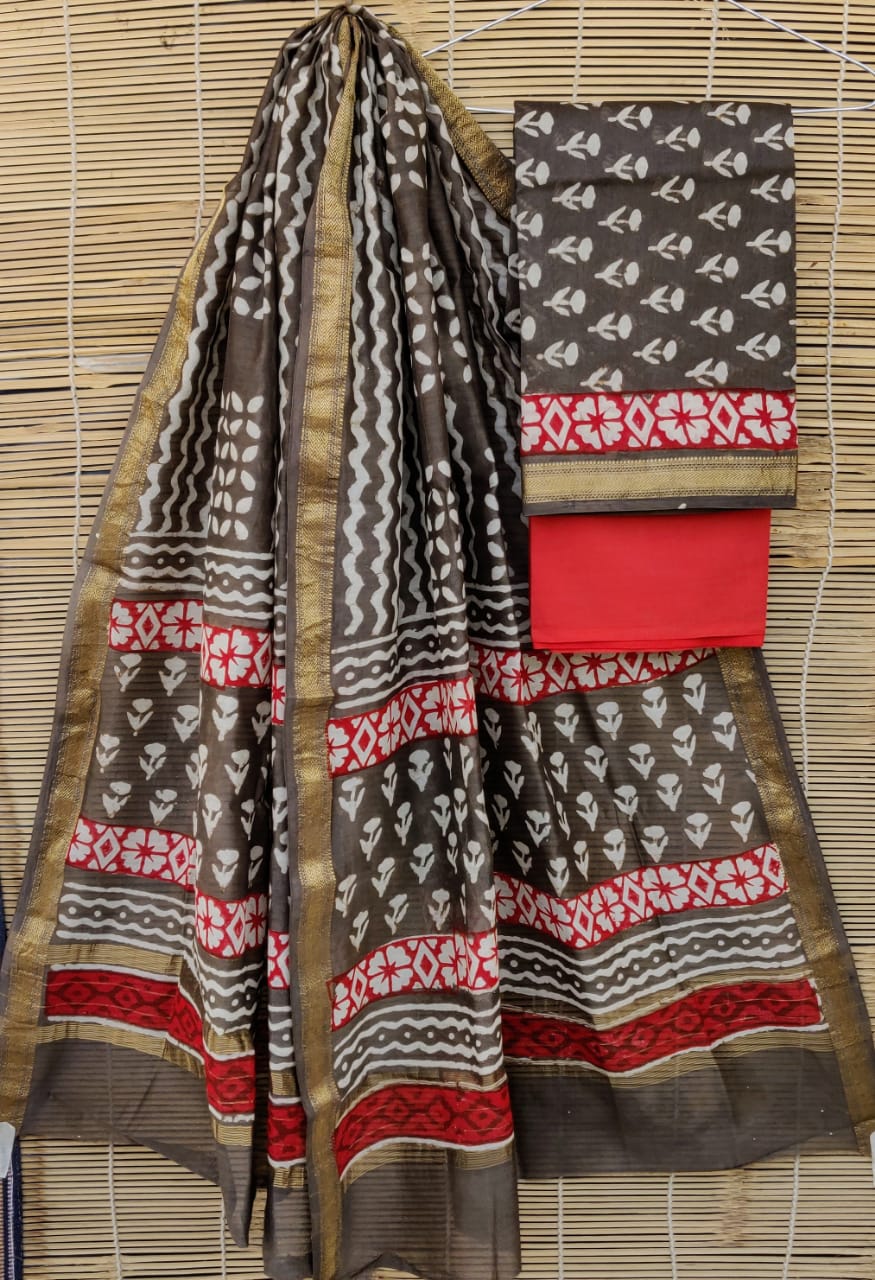 Maheshwari Silk Dress Materials With Price | siri designers