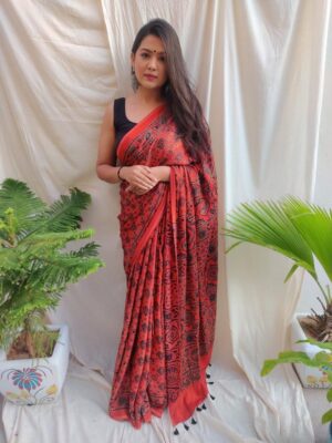 Modal Silk Sarees With Zari Pallu (9)