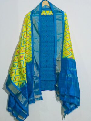 New Arrivals Ikkat Pattu Dress Materials (10)