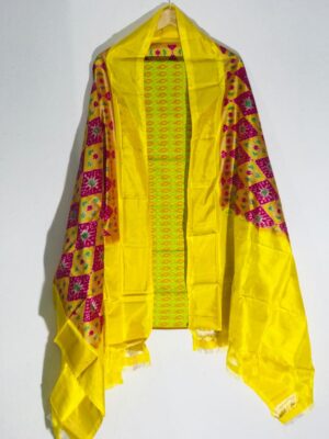 New Arrivals Ikkat Pattu Dress Materials (17)