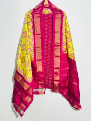 New Arrivals Ikkat Pattu Dress Materials (18)