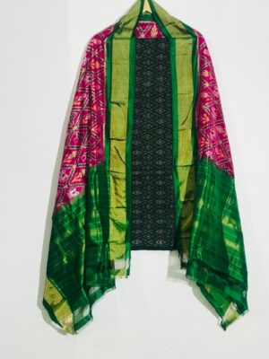 New Arrivals Ikkat Pattu Dress Materials (19)