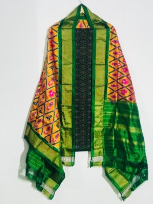 New Arrivals Ikkat Pattu Dress Materials (20)