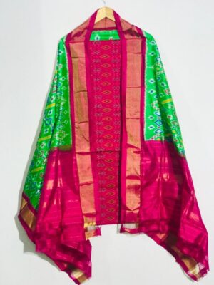 New Arrivals Ikkat Pattu Dress Materials (7)
