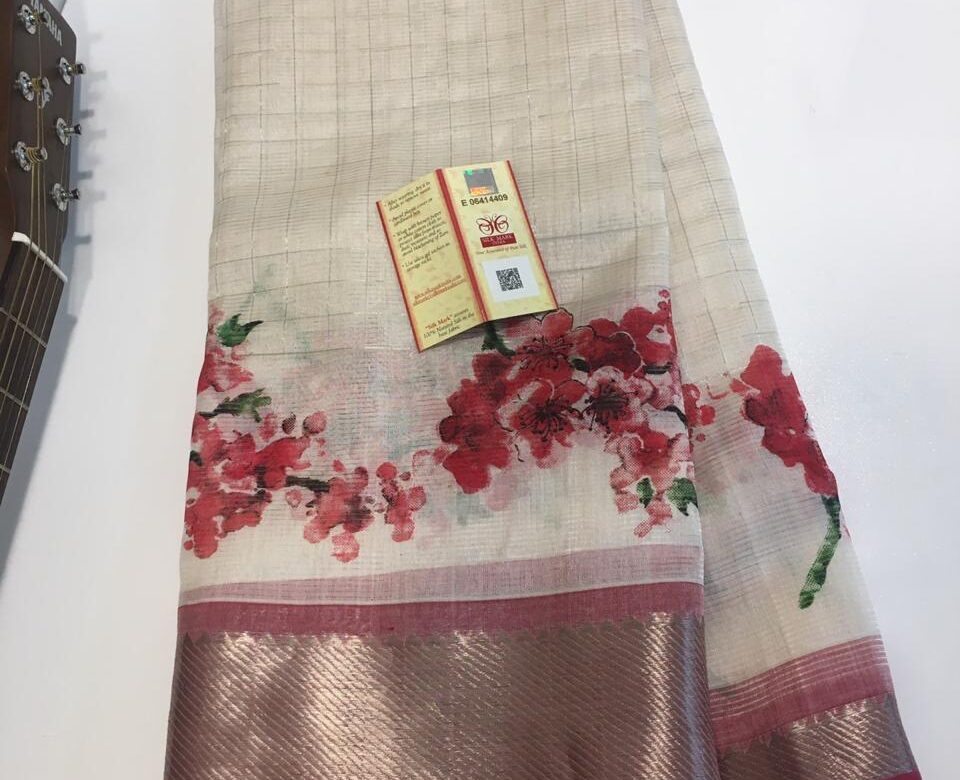 Printed Mangalagiri Silk Bycotton Sarees (11)