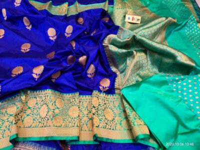 Pure Banarasi Katans Silk Sarees With Onlinejpg (12)