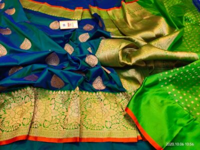 Pure Banarasi Katans Silk Sarees With Onlinejpg (22)