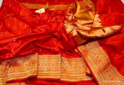 Pure Banarasi Katans Silk Sarees With Onlinejpg (25)