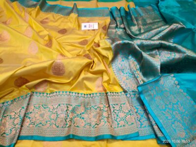 Pure Banarasi Katans Silk Sarees With Onlinejpg (34)