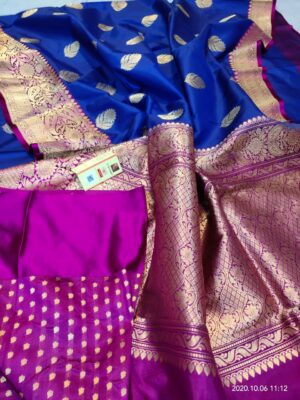 Pure Banarasi Katans Silk Sarees With Onlinejpg (40)