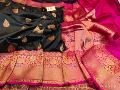 Pure Banarasi Katans Silk Sarees With Onlinejpg (52)