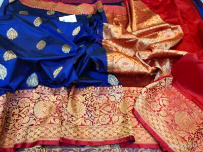Pure Banarasi Katans Silk Sarees With Onlinejpg (54)