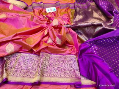Pure Banarasi Katans Silk Sarees With Onlinejpg (56)